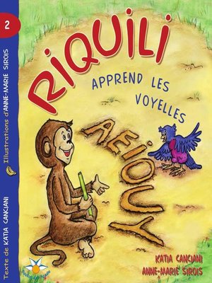 cover image of Riquili apprend les voyelles